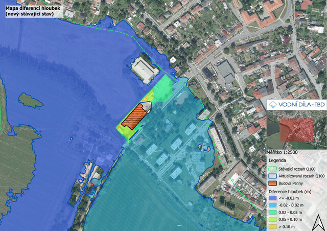 Posouzení odtokových poměrů v záplavových územích