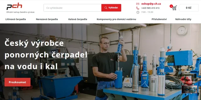 Kvalitní ponorné čerpadlo na vodu