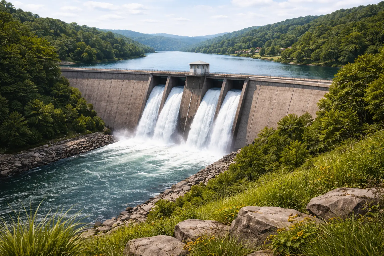 Studie přehrady, studie hráze Studie přehrady, studie hráze